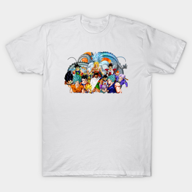 DBZ - The Saiyans T-Shirt-TOZ